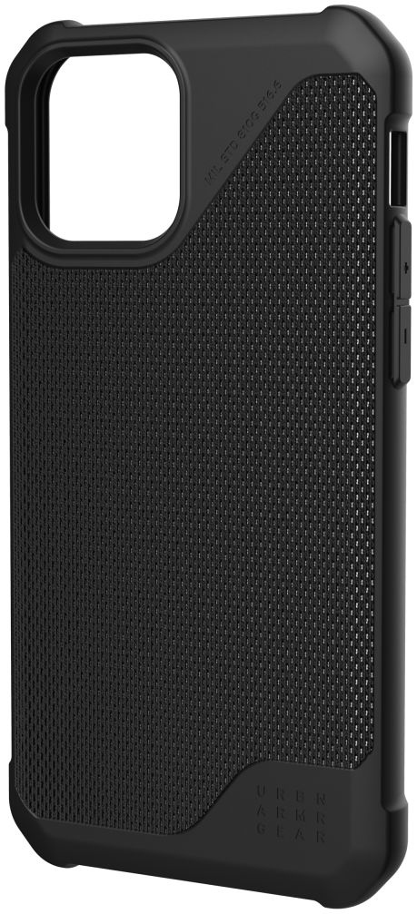 Urban Armor Gear Metropolis LT iPhone 12 / 12 Pro Hoesje Carbon Zwart afbeelding 7