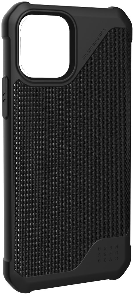 Urban Armor Gear Metropolis LT iPhone 12 / 12 Pro Hoesje Carbon Zwart afbeelding 9