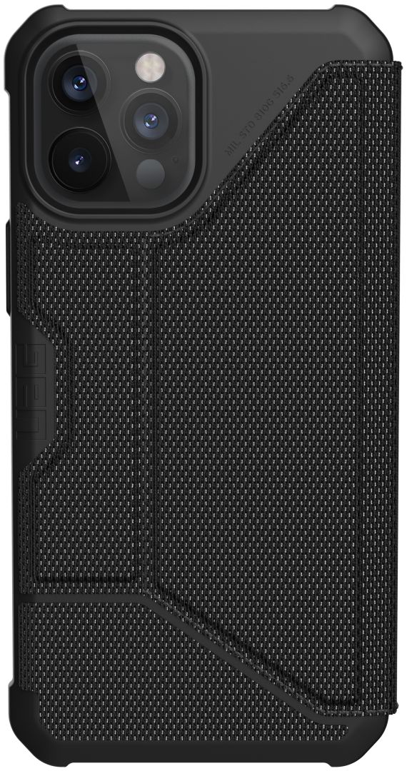 Urban Armor Gear Metropolis Apple iPhone 12 Pro Max Hoesje Carbon afbeelding 1