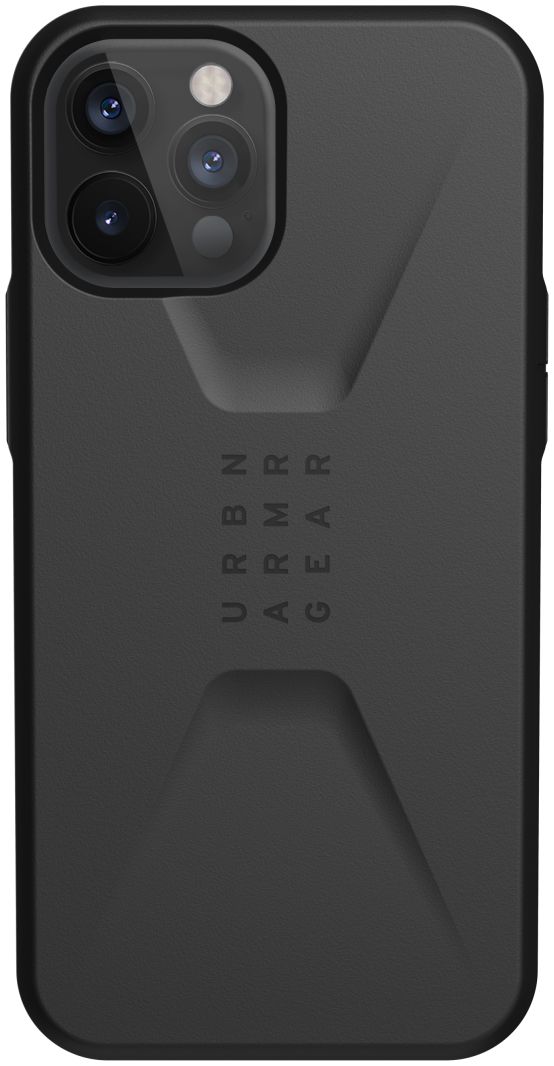 Urban Armor Gear Civilian Apple iPhone 12 Pro Max Hoesje Zwart afbeelding 1