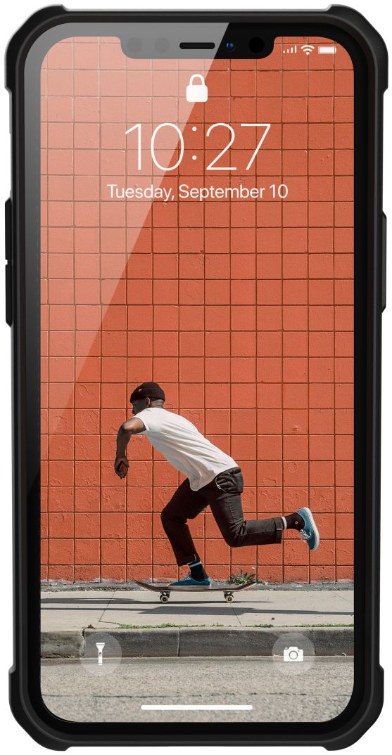 Urban Armor Gear Metropolis LT Apple iPhone 12 Pro Max Hoesje PU Zwart afbeelding 2
