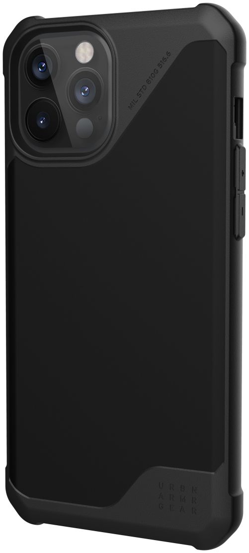 Urban Armor Gear Metropolis LT Apple iPhone 12 Pro Max Hoesje PU Zwart afbeelding 3