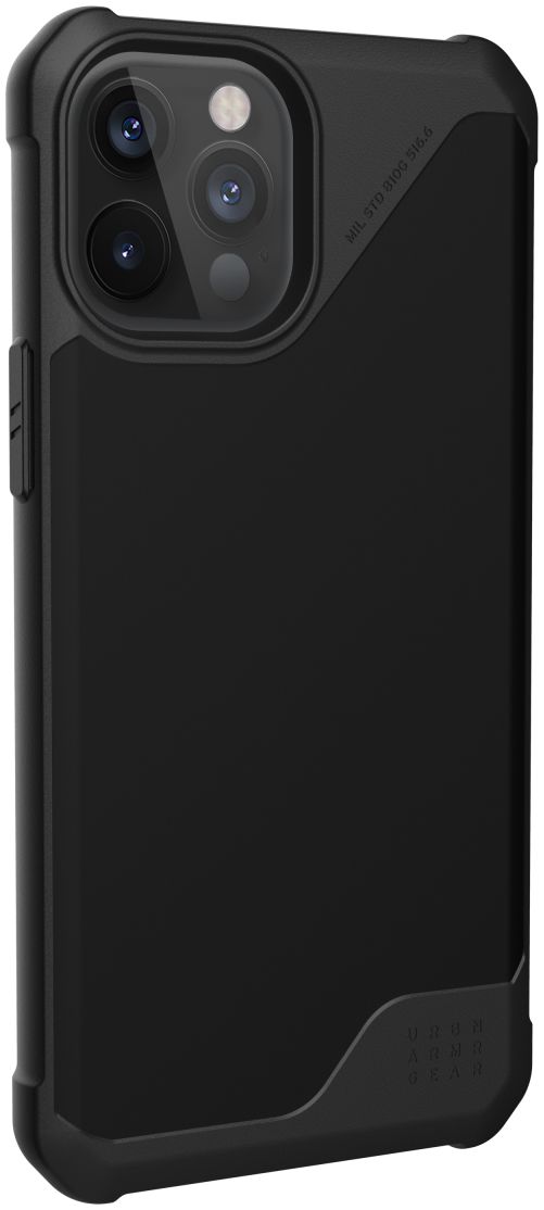 Urban Armor Gear Metropolis LT Apple iPhone 12 Pro Max Hoesje PU Zwart afbeelding 4