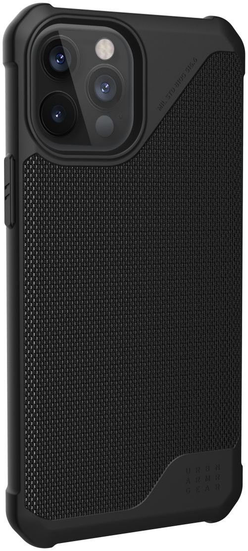 Urban Armor Gear Metropolis LT iPhone 12 Pro Max Hoesje PU Leer Zwart afbeelding 4