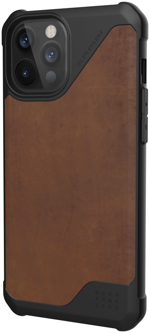 Urban Armor Gear Metropolis LT Apple iPhone 12 Pro Max Hoesje Bruin afbeelding 3