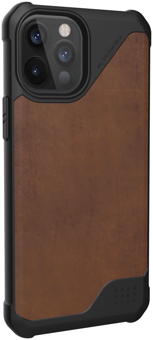 Urban Armor Gear Metropolis LT Apple iPhone 12 Pro Max Hoesje Bruin afbeelding 4
