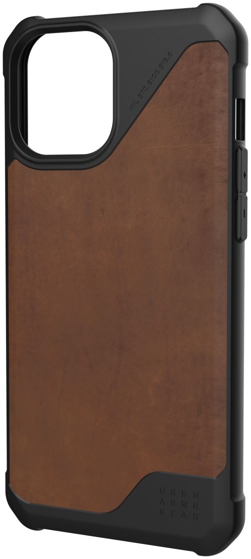 Urban Armor Gear Metropolis LT Apple iPhone 12 Pro Max Hoesje Bruin afbeelding 5
