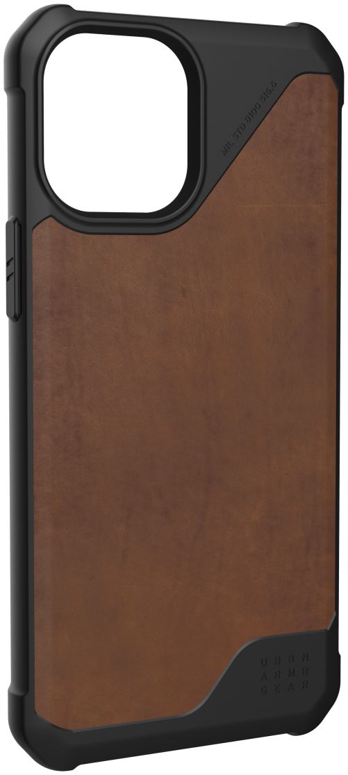 Urban Armor Gear Metropolis LT Apple iPhone 12 Pro Max Hoesje Bruin afbeelding 7
