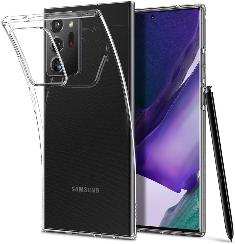 Spigen Crystal Hybrid Samsung Galaxy Note 20 Ultra Hoesje Transparant afbeelding 1