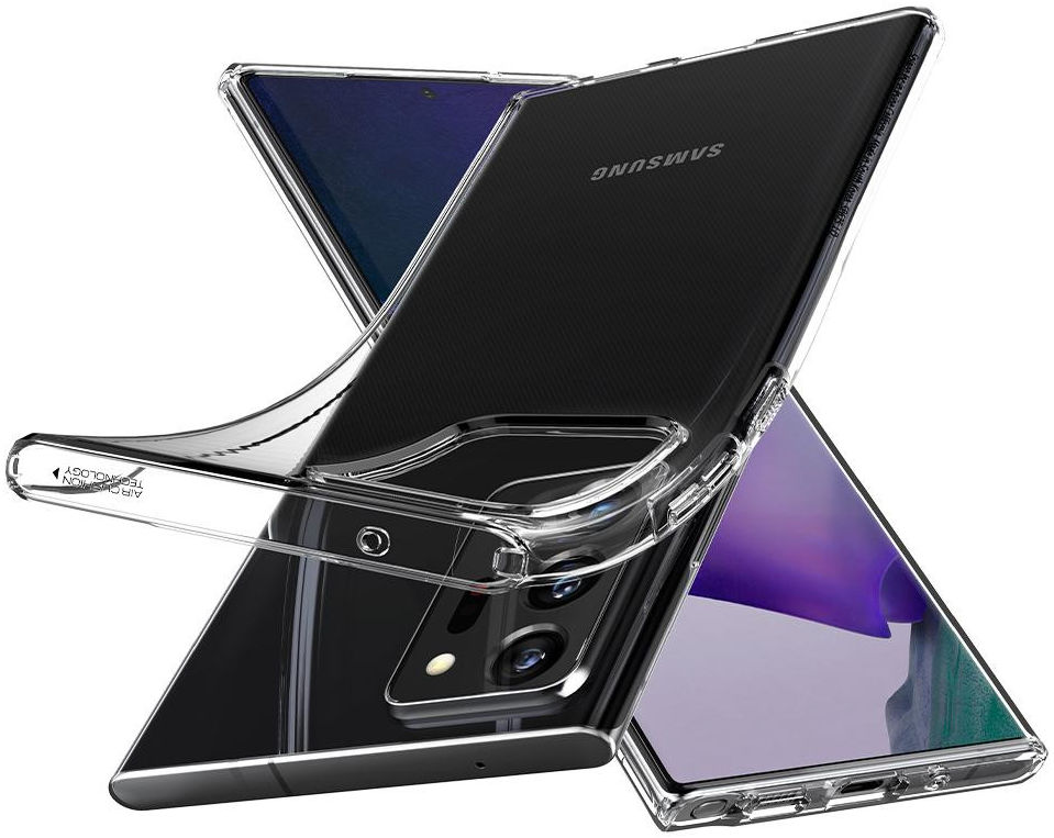 Spigen Crystal Hybrid Samsung Galaxy Note 20 Ultra Hoesje Transparant afbeelding 2