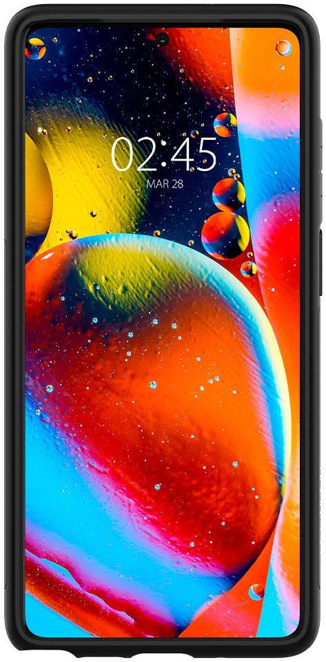 Spigen Slim Armor Samsung Galaxy Note 20 Hoesje Zwart afbeelding 2