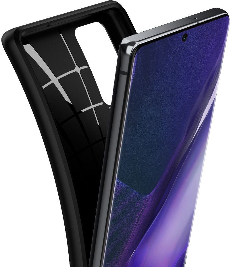 Spigen Core Armor Samsung Galaxy Note 20 Hoesje Zwart afbeelding 2