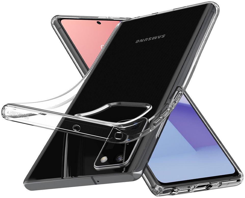 Spigen Crystal Flex Hoesje Samsung Galaxy Note 20 Transparant afbeelding 2