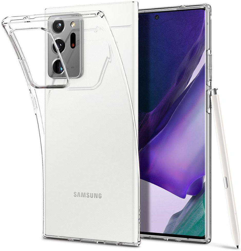 Spigen Liquid Crystal Samsung Galaxy Note 20 Ultra Hoesje Transparant afbeelding 14