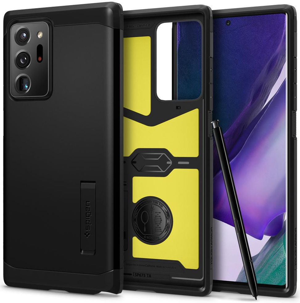 Spigen Tough Armor Samsung Galaxy Note 20 Ultra Hoesje Zwart afbeelding 2