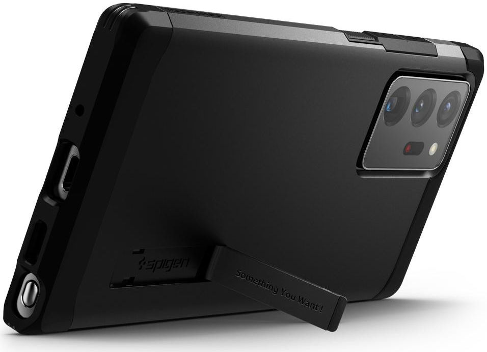Spigen Tough Armor Samsung Galaxy Note 20 Ultra Hoesje Zwart afbeelding 5