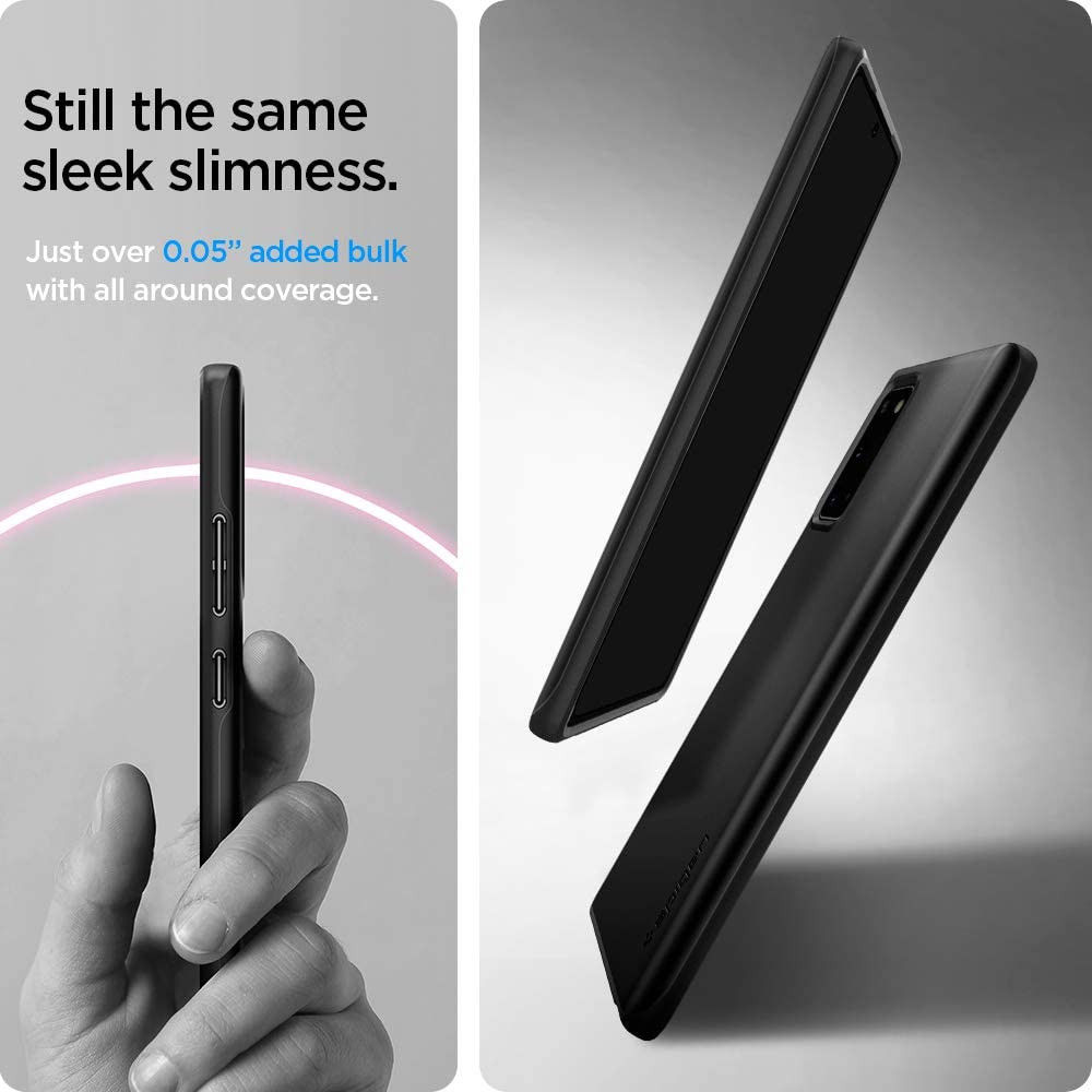 Spigen Thin Fit Hoesje Samsung Galaxy Note 20 Zwart afbeelding 4