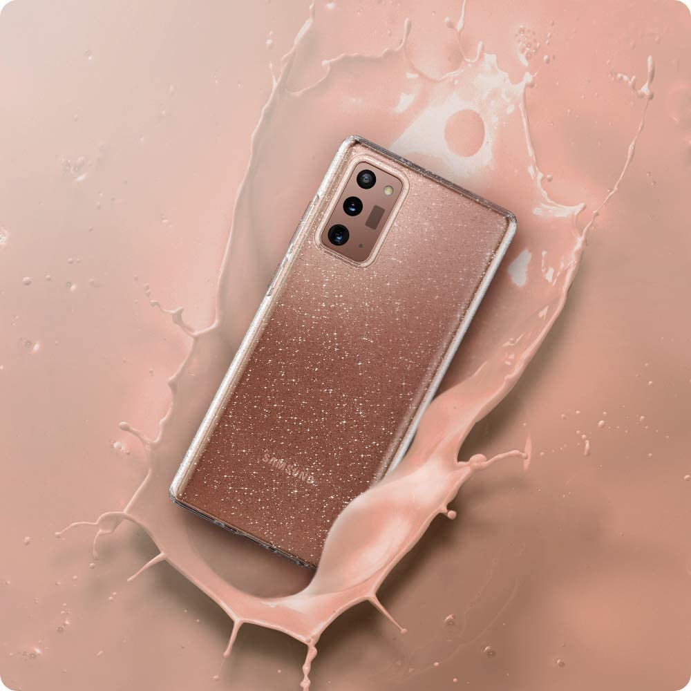 Spigen Liquid Air Hoesje Samsung Galaxy Note 20 Glitter afbeelding 3
