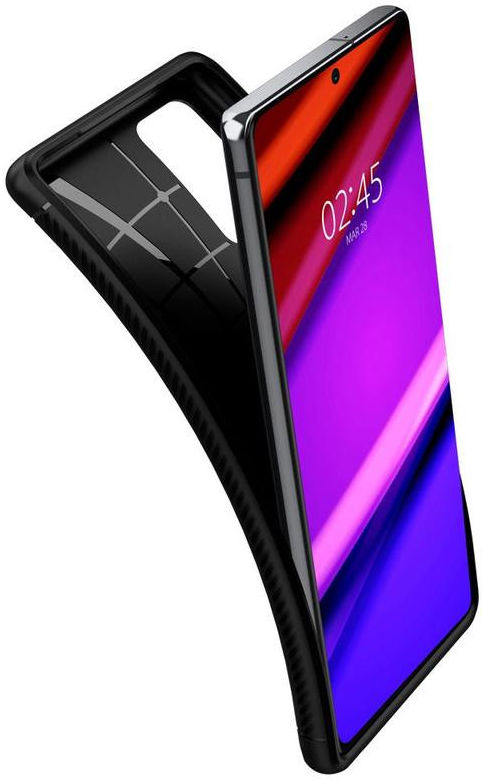 Spigen Rugged Armor Hoesje Samsung Galaxy Note 20 Zwart afbeelding 6