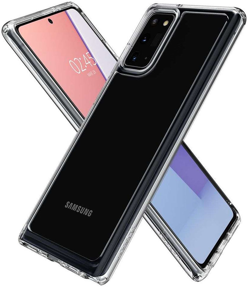 Spigen Ultra Hybrid Case Samsung Galaxy Note 20 Transparant afbeelding 3