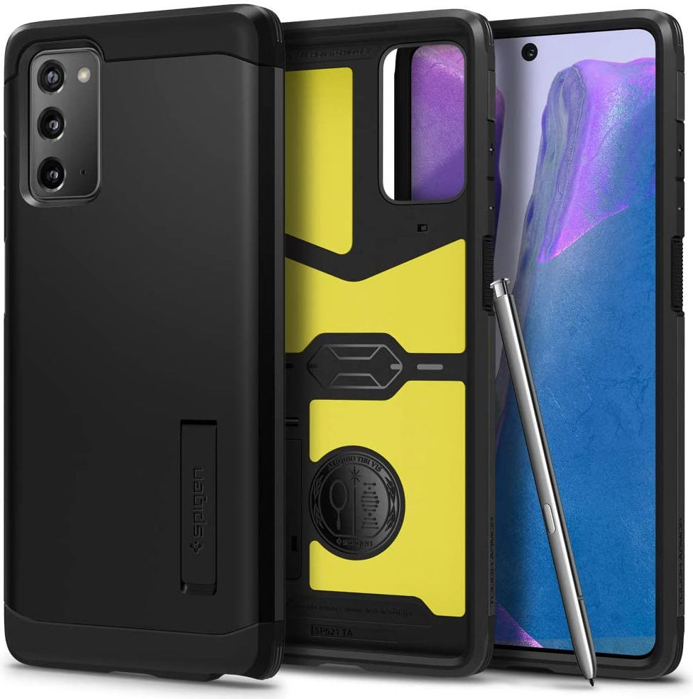 Spigen Tough Armor Samsung Galaxy Note 20 Hoesje Gunmetal afbeelding 1
