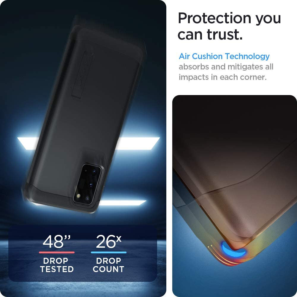 Spigen Tough Armor Samsung Galaxy Note 20 Hoesje Gunmetal afbeelding 7