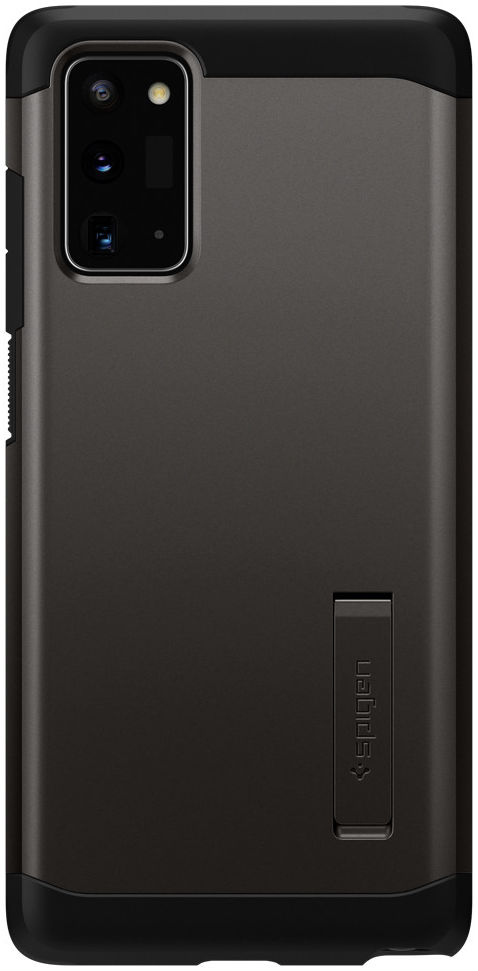 Spigen Tough Armor Samsung Galaxy Note 20 Hoesje Gunmetal Grijs afbeelding 3
