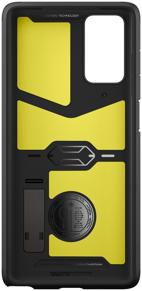 Spigen Tough Armor Samsung Galaxy Note 20 Hoesje Gunmetal Grijs afbeelding 4