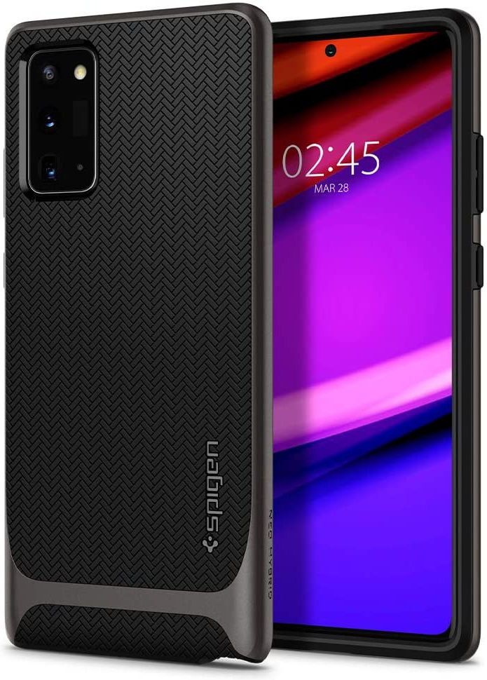 Spigen Neo Hybrid Hoesje Samsung Galaxy Note 20 Gunmetal afbeelding 1