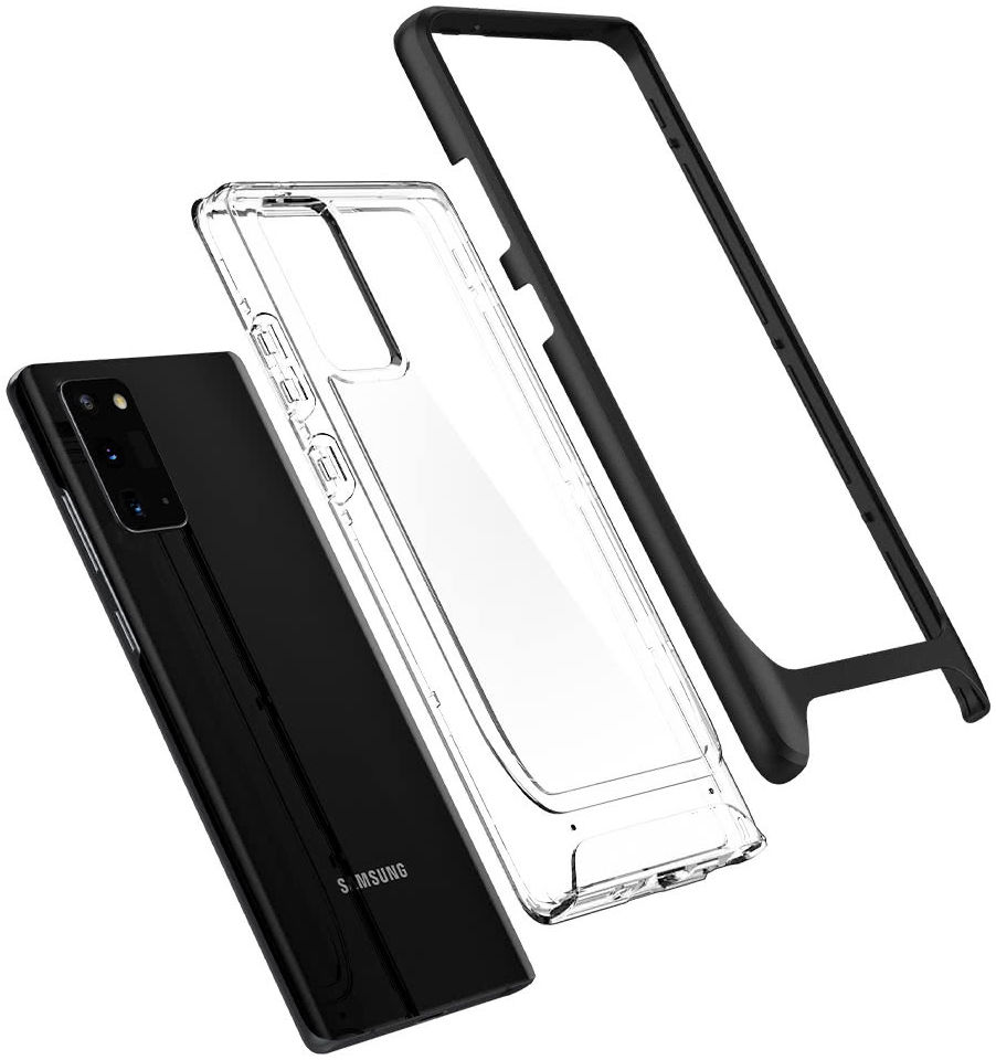 Spigen Neo Hybrid Samsung Galaxy Note 20 Hoesje Zwart afbeelding 2