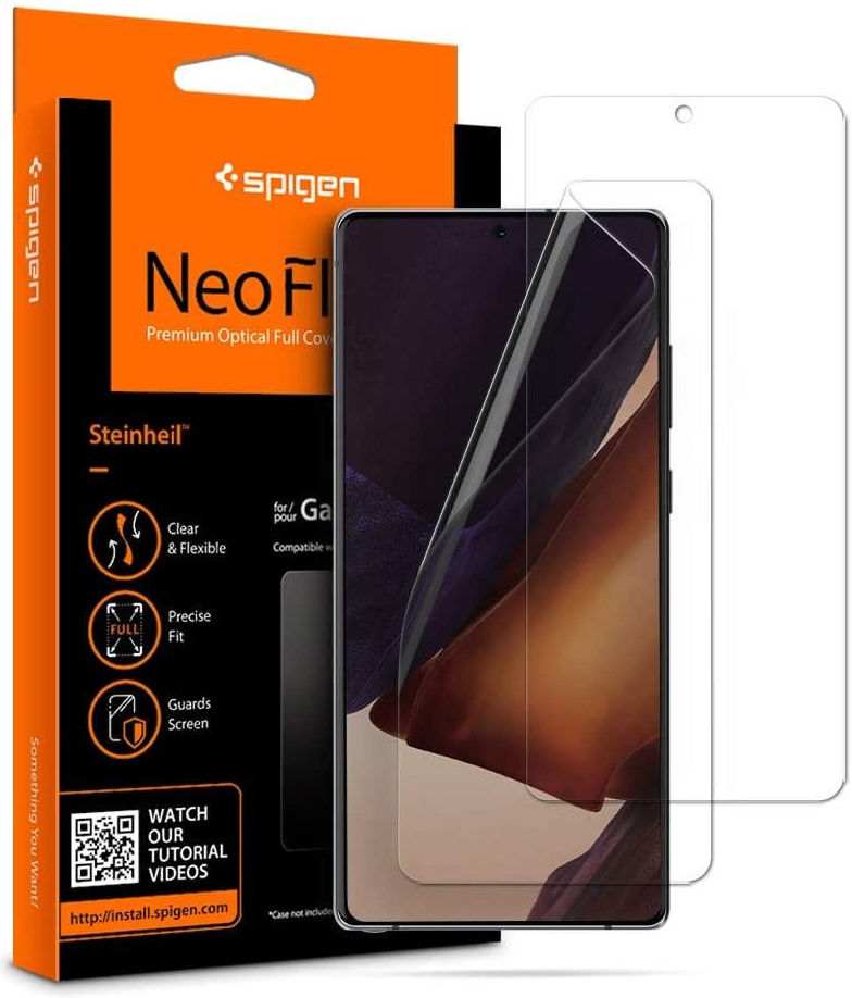 Spigen Neo Flex Samsung Galaxy Note 20 Screen Protector [2 Pack] afbeelding 1