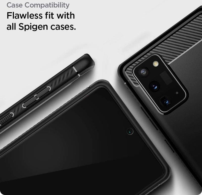 Spigen Neo Flex Samsung Galaxy Note 20 Screen Protector [2 Pack] afbeelding 4