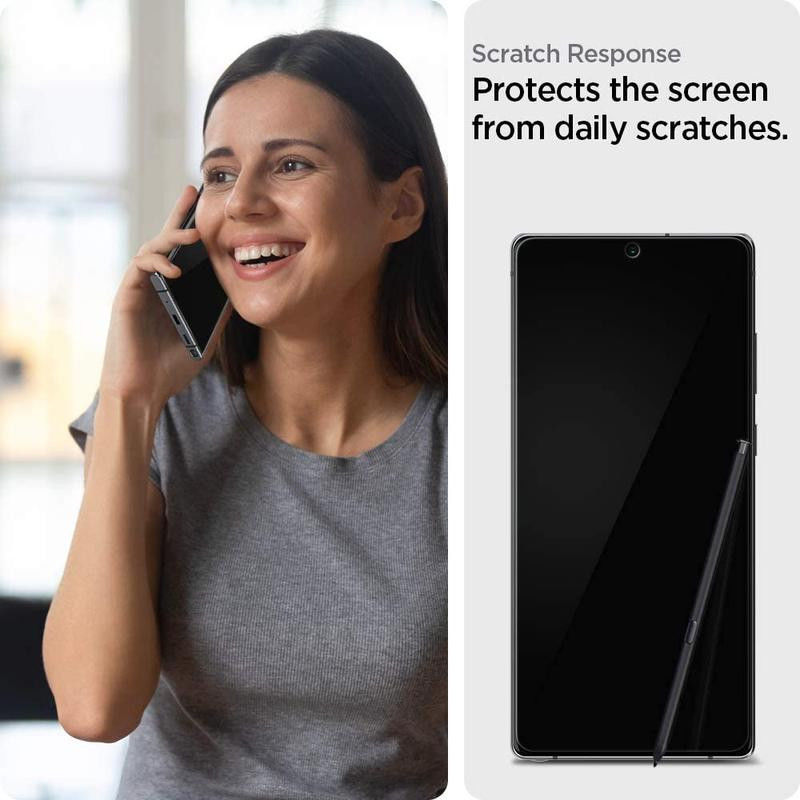 Spigen Neo Flex Samsung Galaxy Note 20 Screen Protector [2 Pack] afbeelding 5