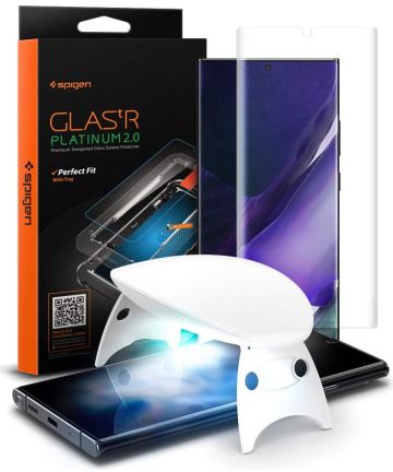 Spigen Glas tR Platinum HD Samsung Galaxy Note 20 Ultra Tempered Glass Screen Protectors