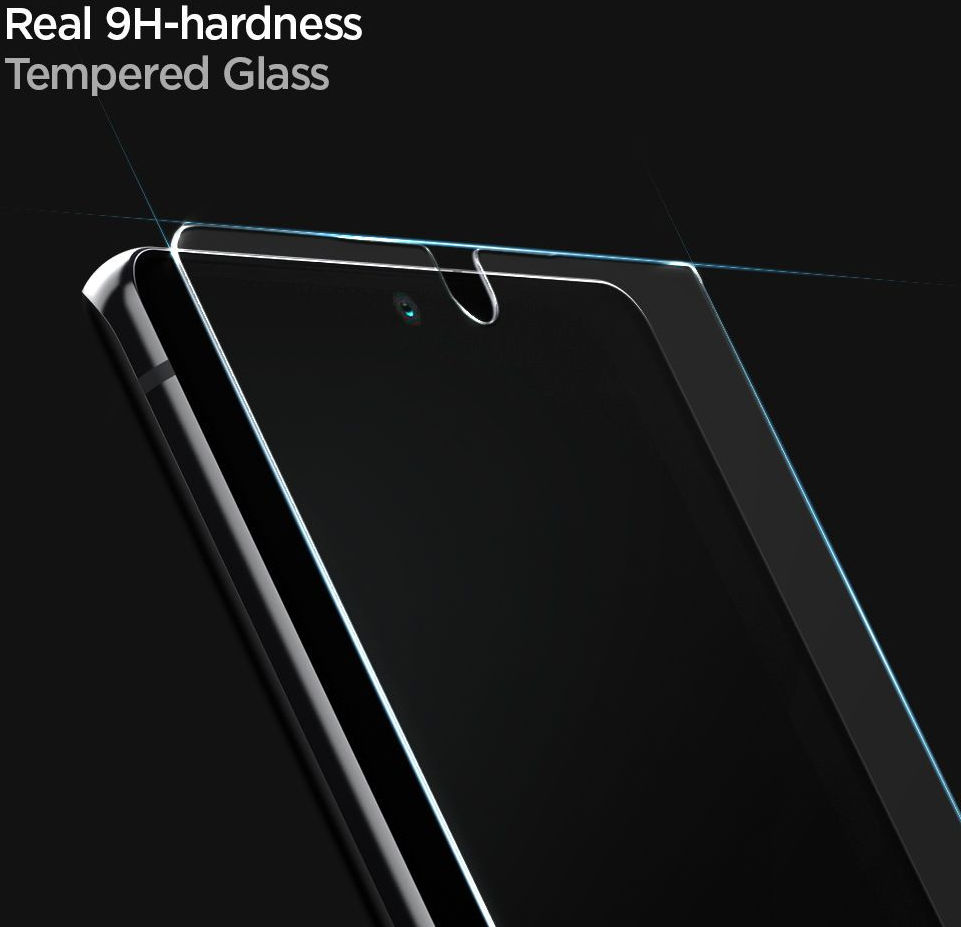 Spigen Glas tR Platinum Samsung Galaxy Note 20 Tempered Glass afbeelding 5