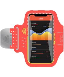 Aonijie Telefoon Sport Armband Voor Smartphone 6.0 Inch Oranje