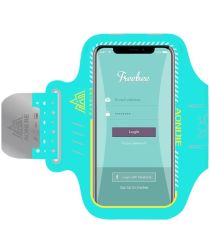 Aonijie Telefoon Sport Armband Voor Smartphone 6.0 Inch Mint Groen