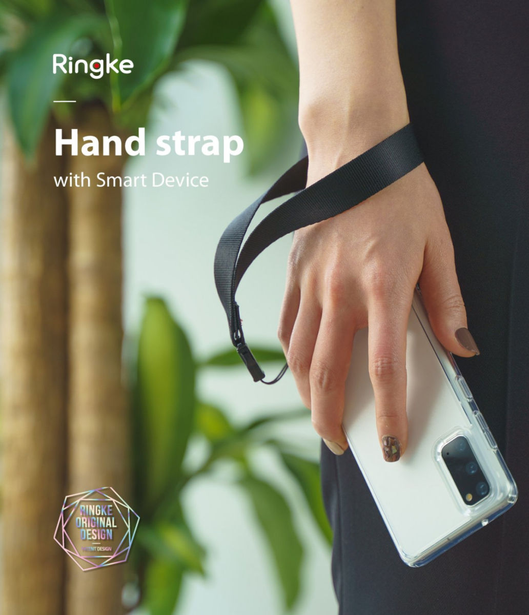 Ringke Hand Polsband Zwart afbeelding 4