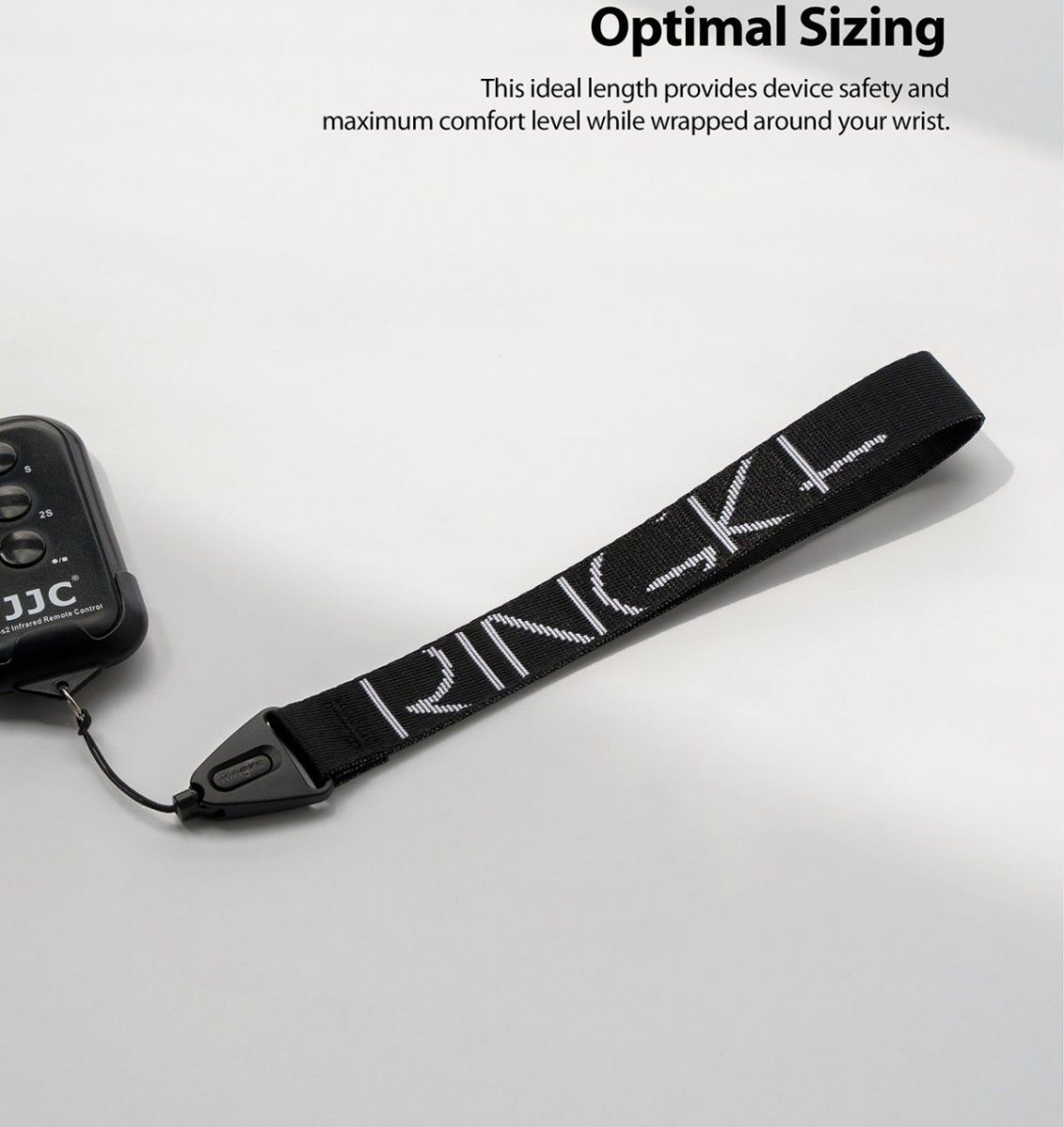 Ringke Hand Polsband Letters Zwart afbeelding 6