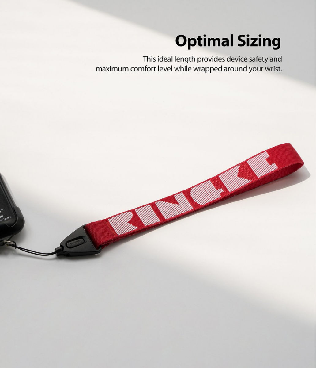 Ringke Hand Polsband Letters Rood afbeelding 6