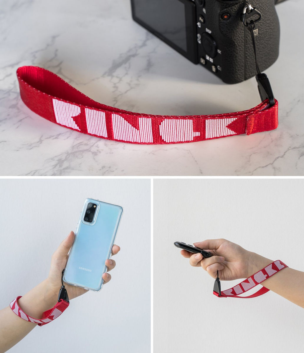 Ringke Hand Polsband Letters Rood afbeelding 9
