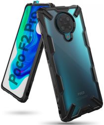 Ringke Fusion X Xiaomi Poco F2 Pro Hoesje Zwart