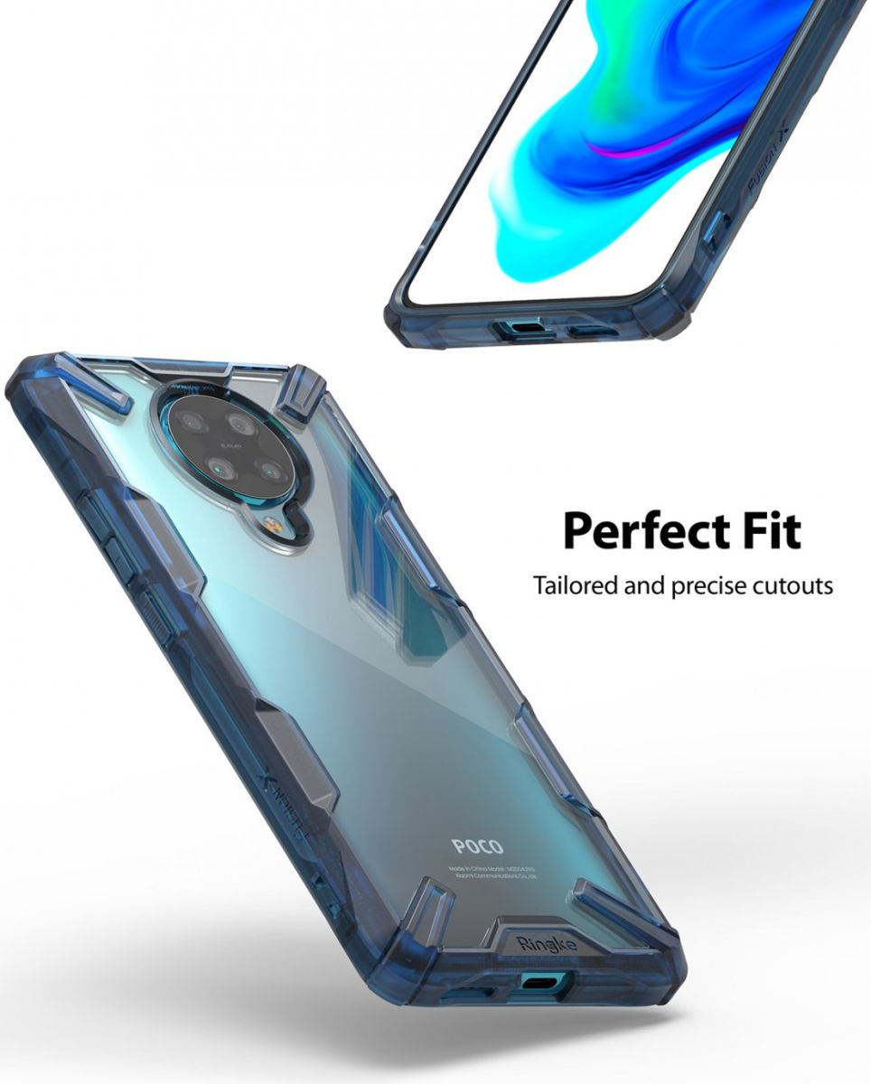Ringke Fusion X Xiaomi Poco F2 Pro Hoesje Zwart afbeelding 5