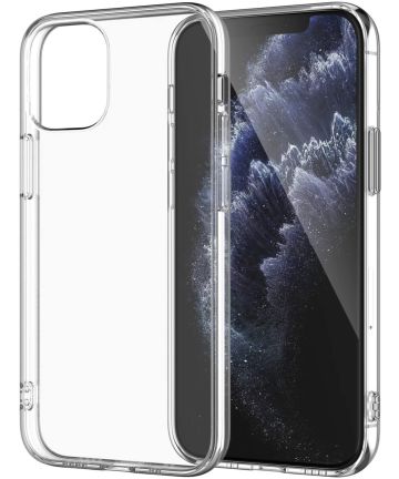 Apple iPhone 12 Mini Hoesje Flexibel en Dun TPU Transparant Hoesjes