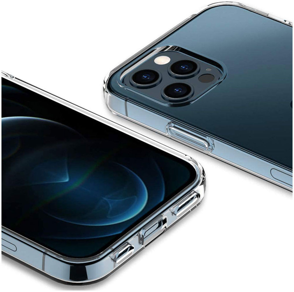 Apple iPhone 12 / 12 Pro Hoesje Flexibel en Dun TPU Transparant afbeelding 6
