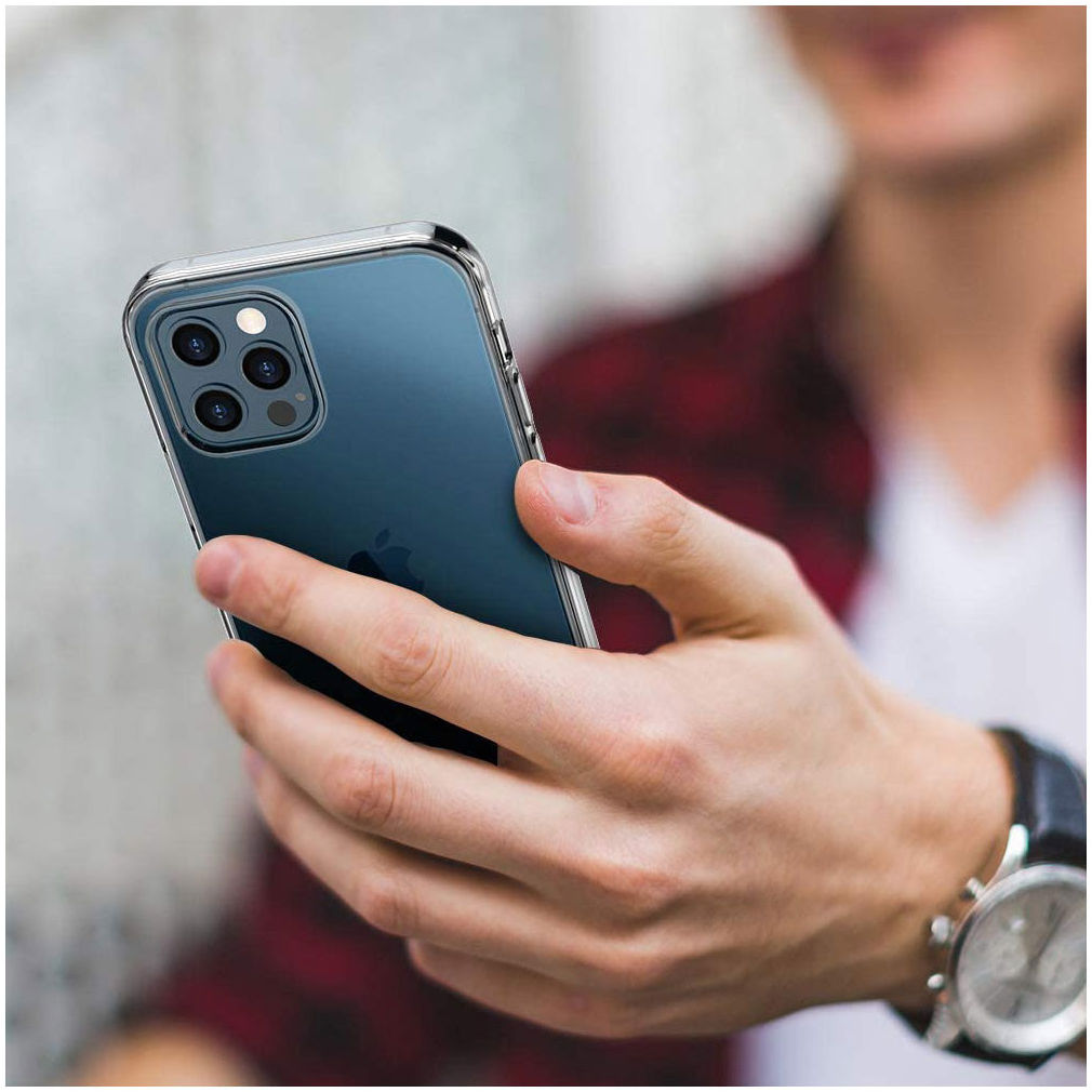 Apple iPhone 12 / 12 Pro Hoesje Flexibel en Dun TPU Transparant afbeelding 10