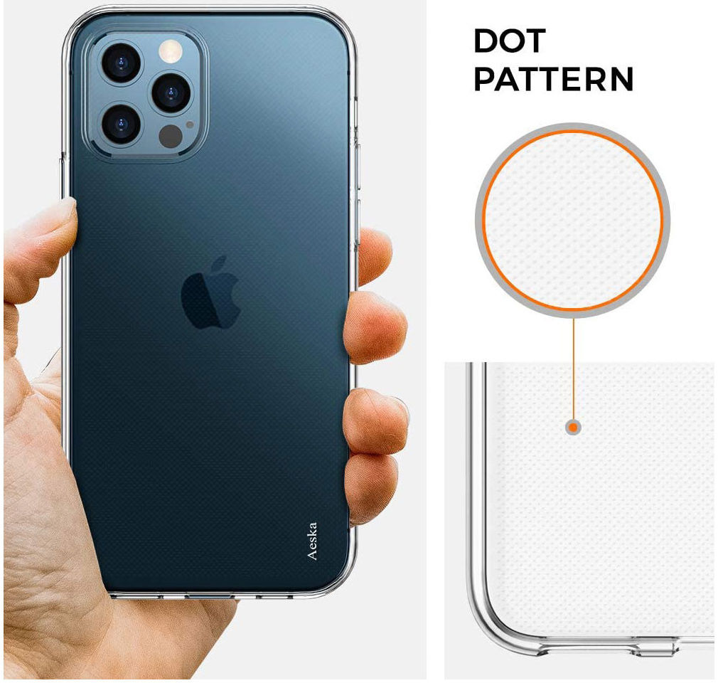 Apple iPhone 12 / 12 Pro Hoesje Flexibel en Dun TPU Transparant afbeelding 8