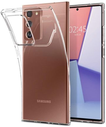 Samsung Galaxy Note 20 Ultra Hoesje Dun TPU Transparant Hoesjes
