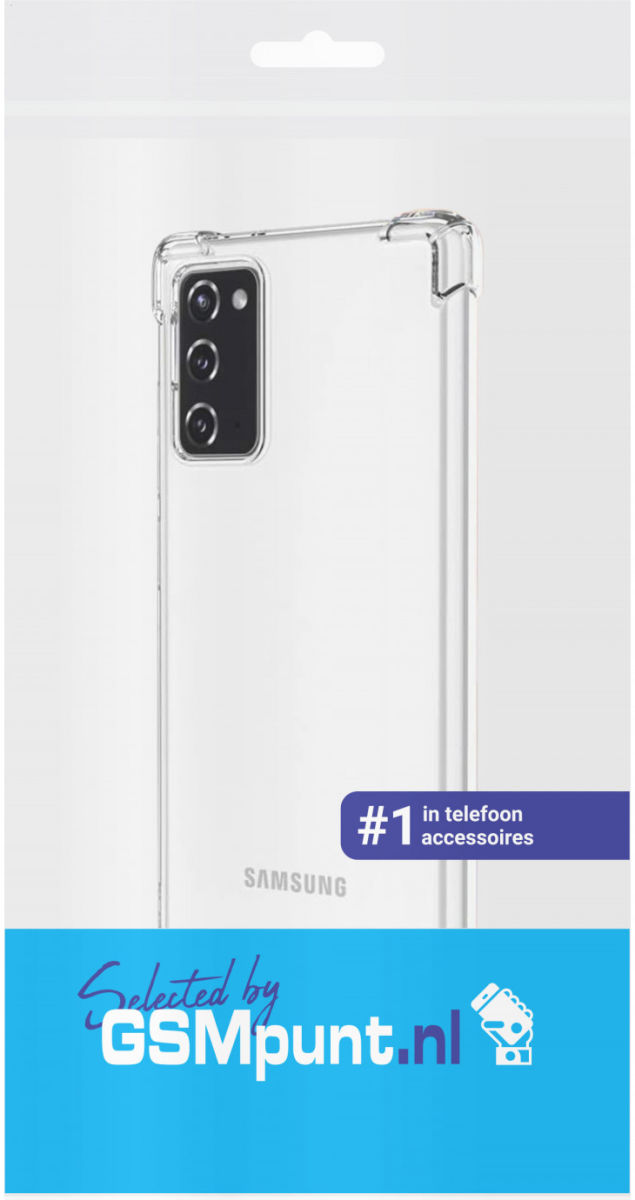 Samsung Galaxy Note 20 Hoesje Schokbestendig en Dun TPU Transparant afbeelding 4
