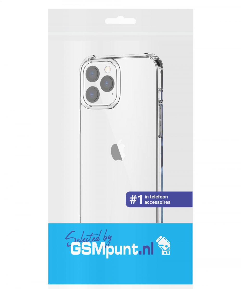 Apple iPhone 12 Pro Max Hoesje Schokbestendig TPU Transparant afbeelding 2